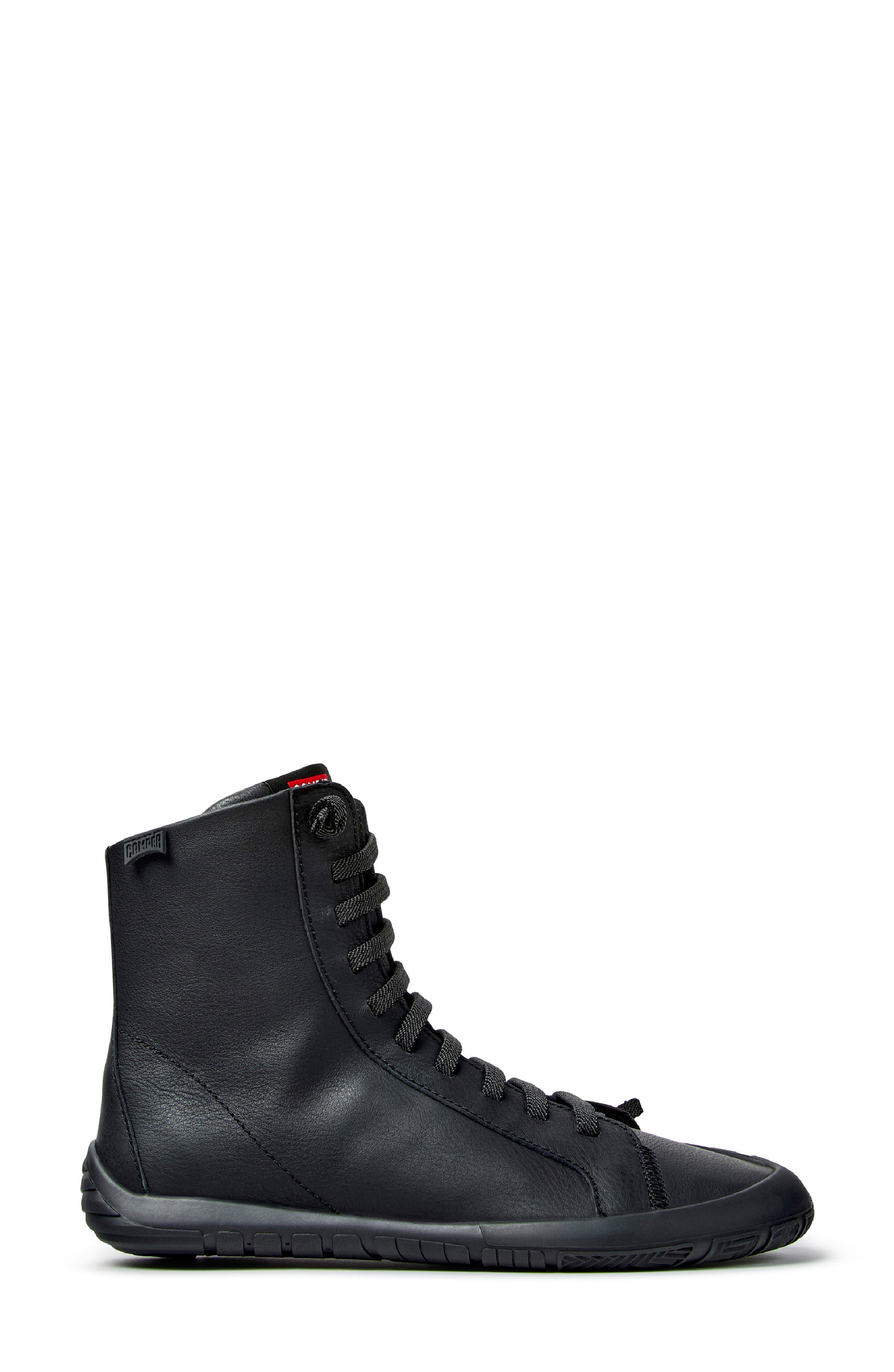 Peu Path Ankle Boot, Alternate, color, BLACK