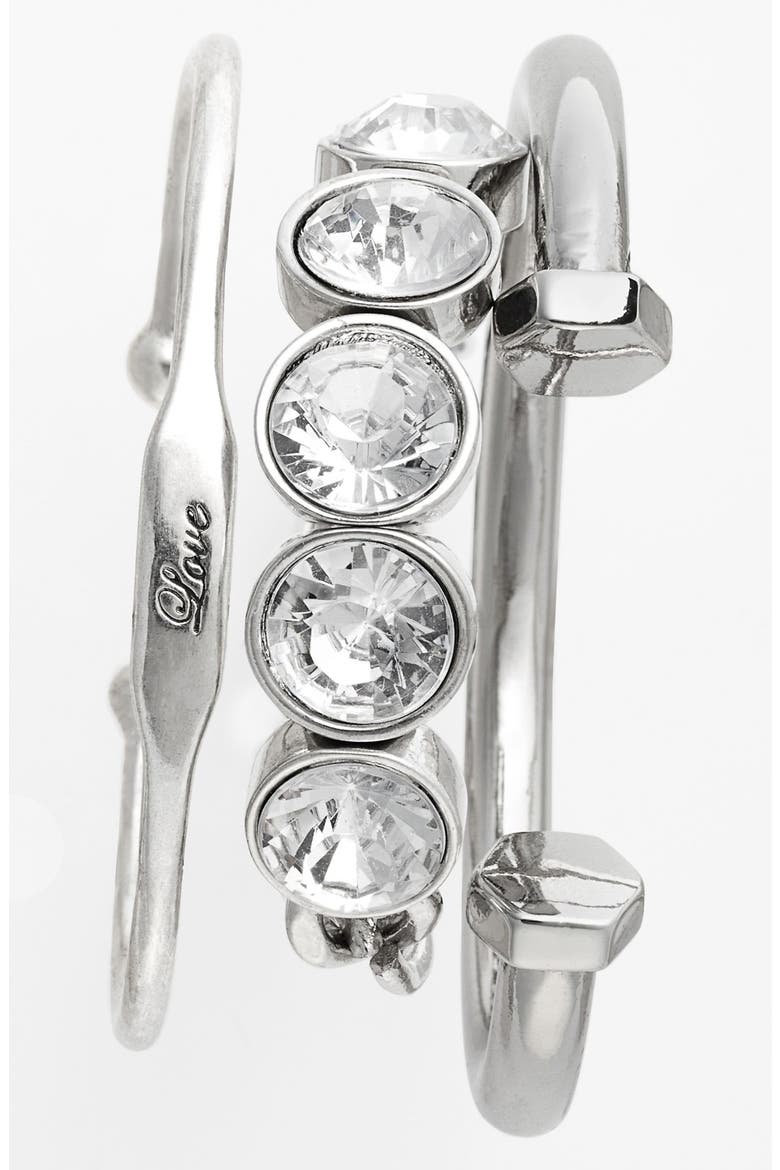 'Phillips' Skinny Cuff, Alternate, color, SILVER