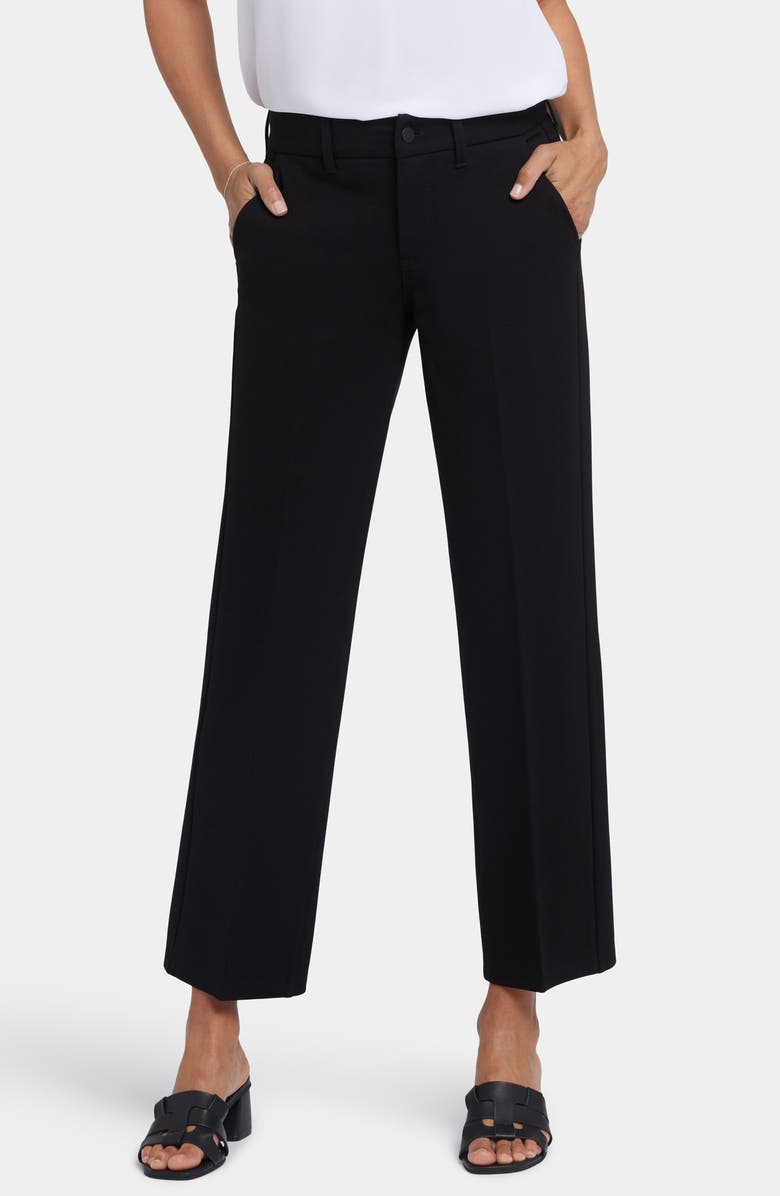NYDJ Sculpt-Her<sup>™</sup> Classic Trousers, Main, color, Black