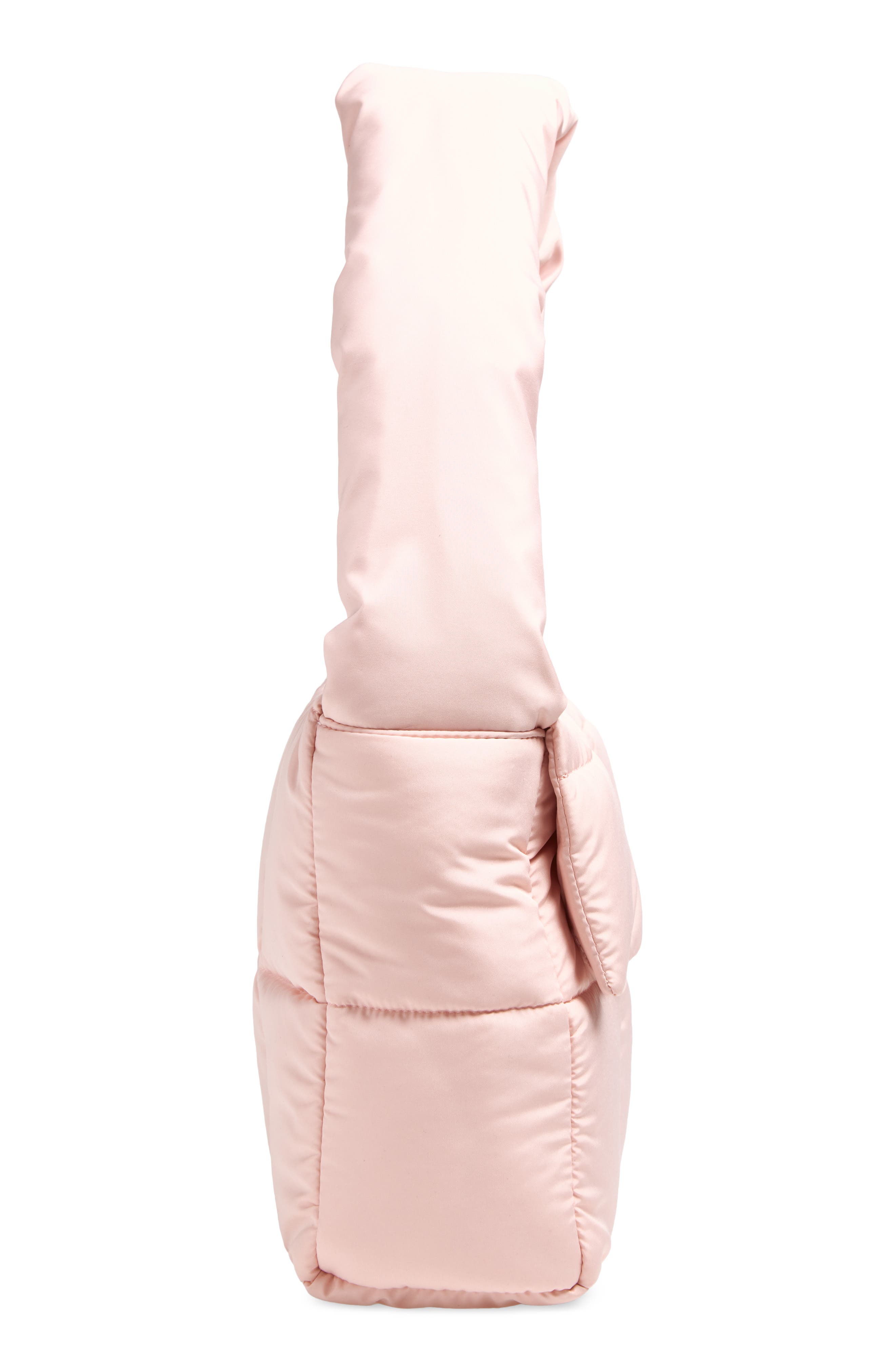 Marni Quilted Puffer Shoulder Bag, Alternate, color, 00C18 Cinder Rose