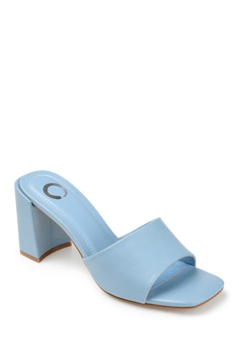 JOURNEE Alisia Block Heel Sandal (Women)