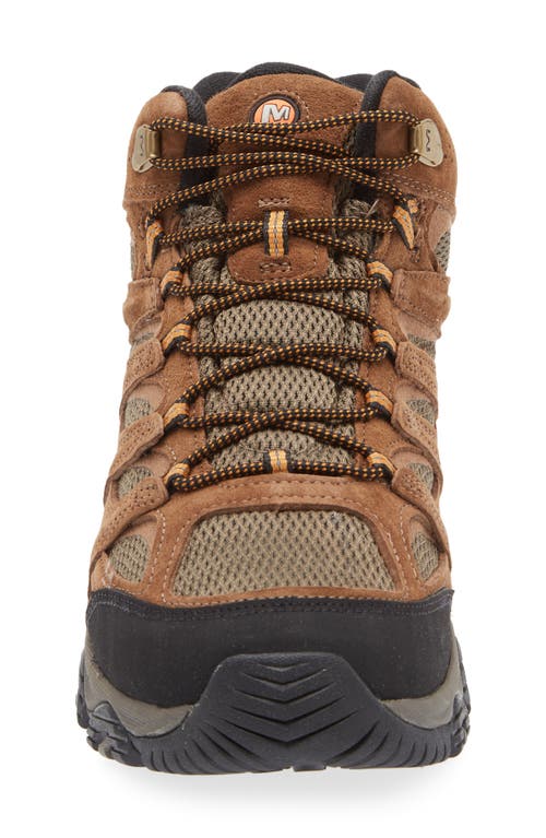 Merrell Moab 3 Mid Waterproof Hiking Shoe In Earth