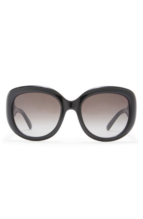 53mm Oversized Sunglasses