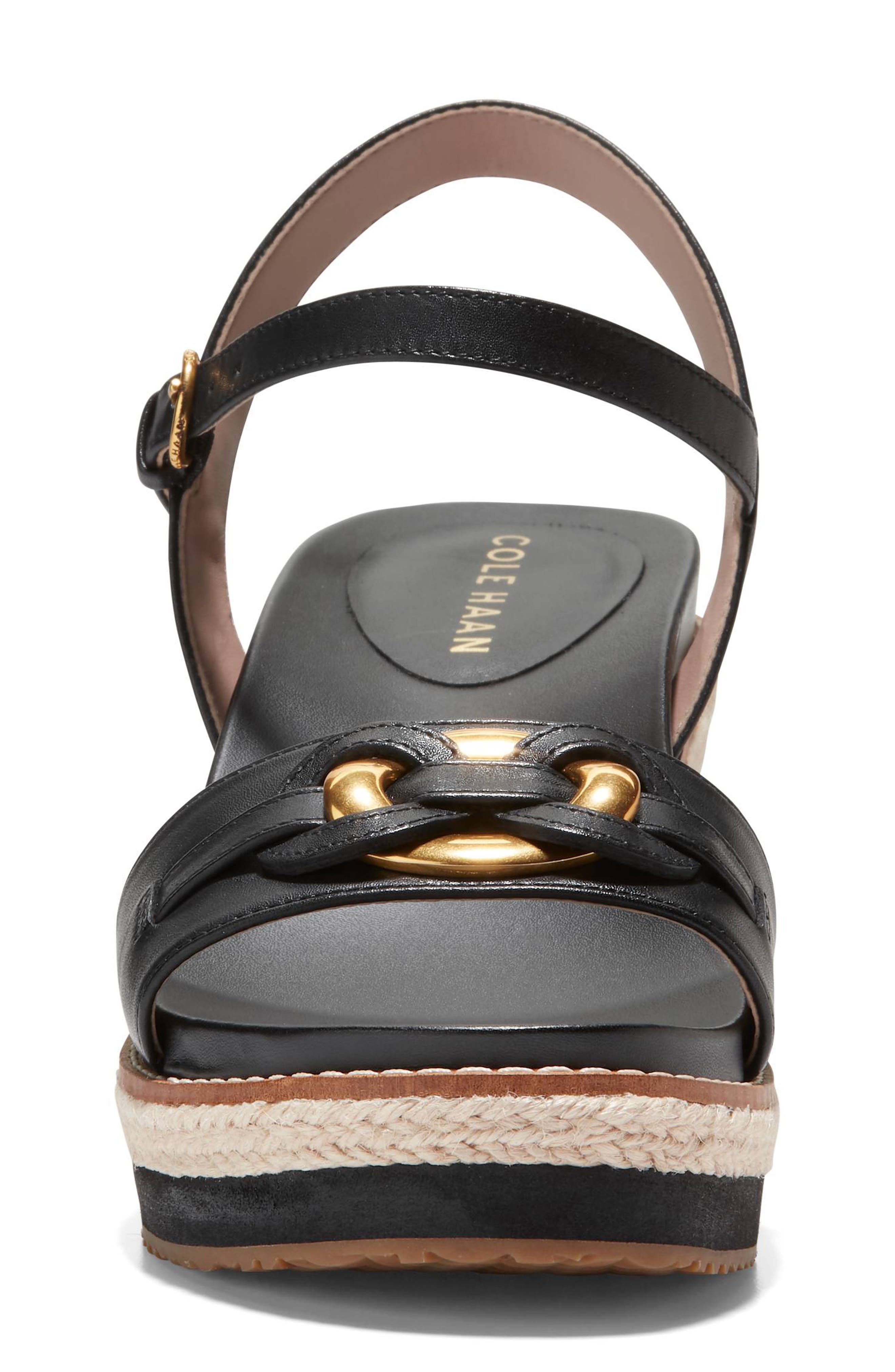 Cole Haan Cloudfeel Espadrille Wedge Sandal, Alternate, color, 