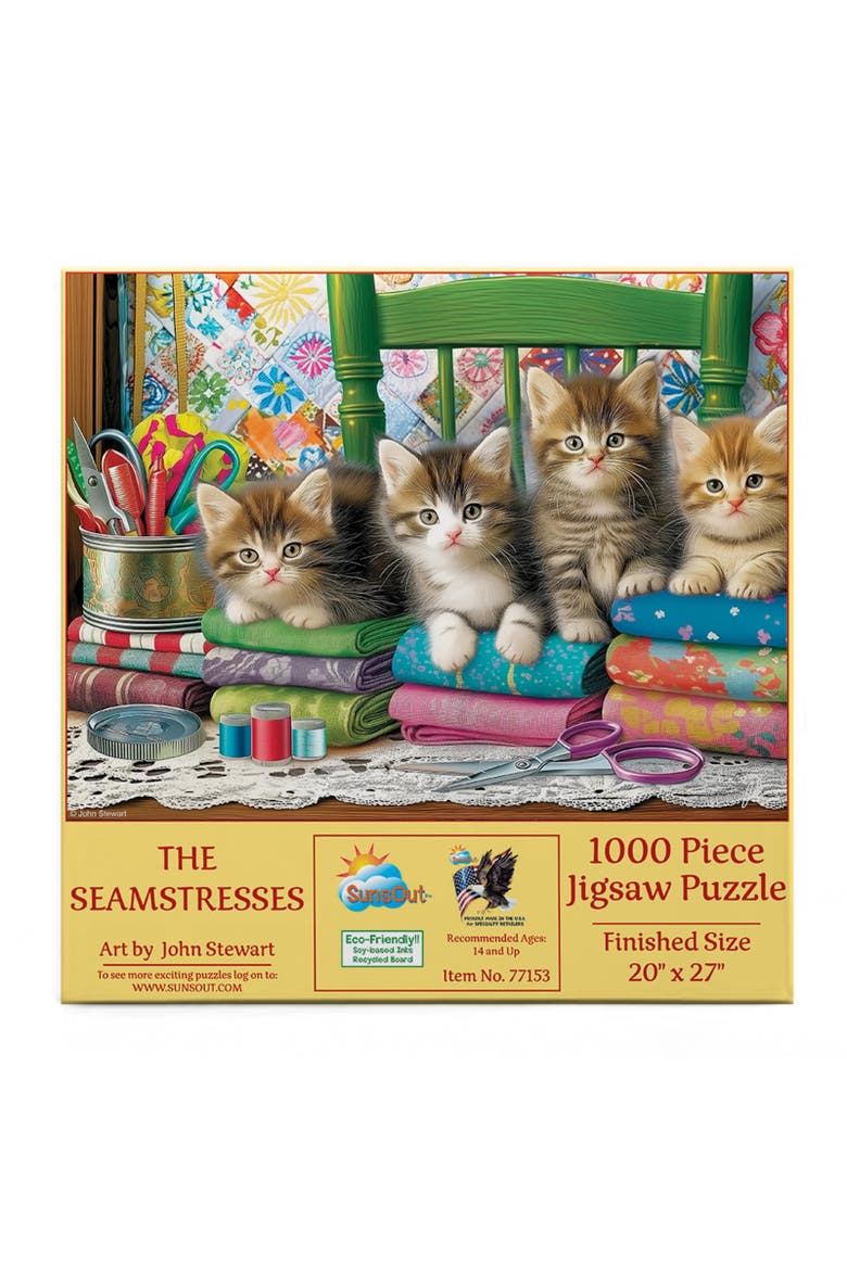 The Seamstresses 1000 piece Jigsaw Puzzle for Adults, Alternate, color, Multicolor