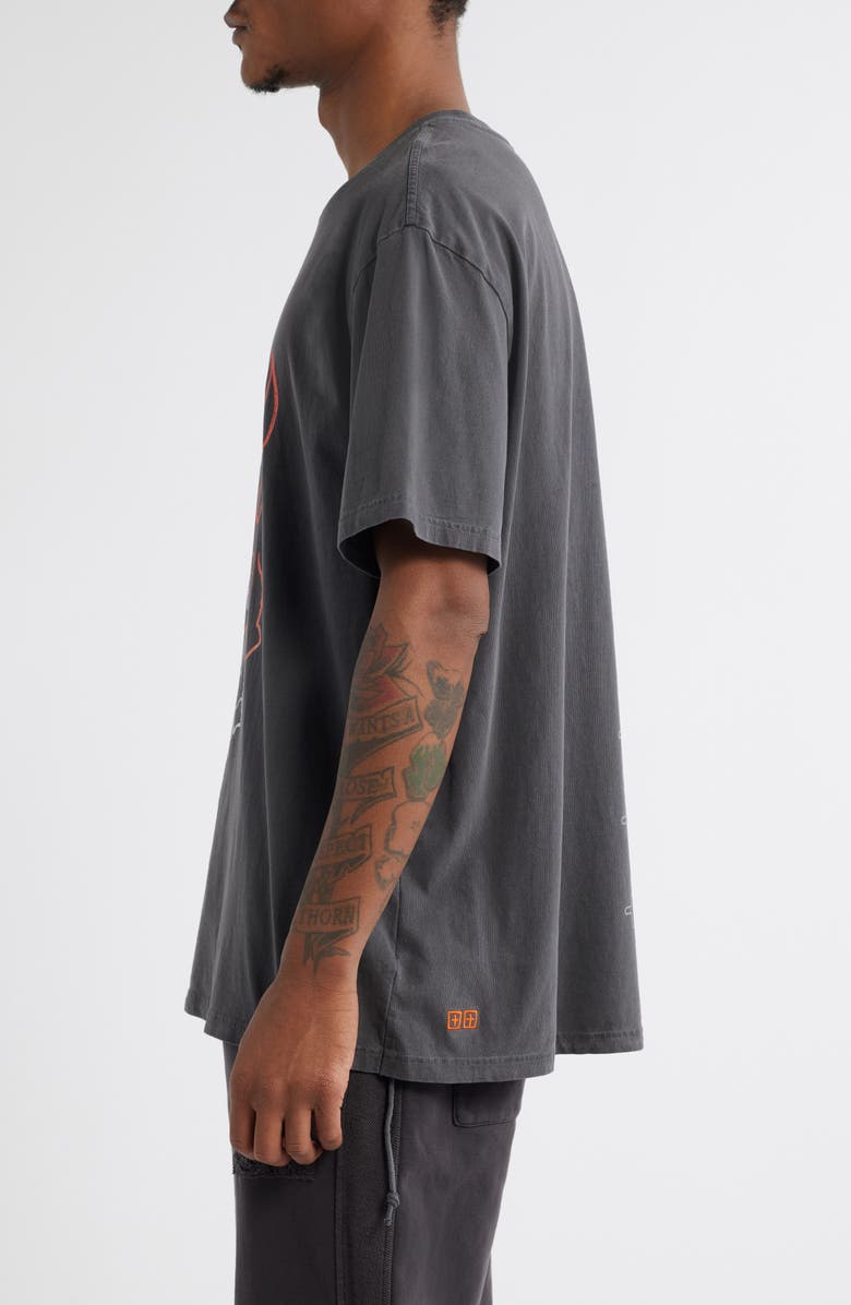 Ksubi Skull Biggie Cotton Graphic T-Shirt, Alternate, color, 