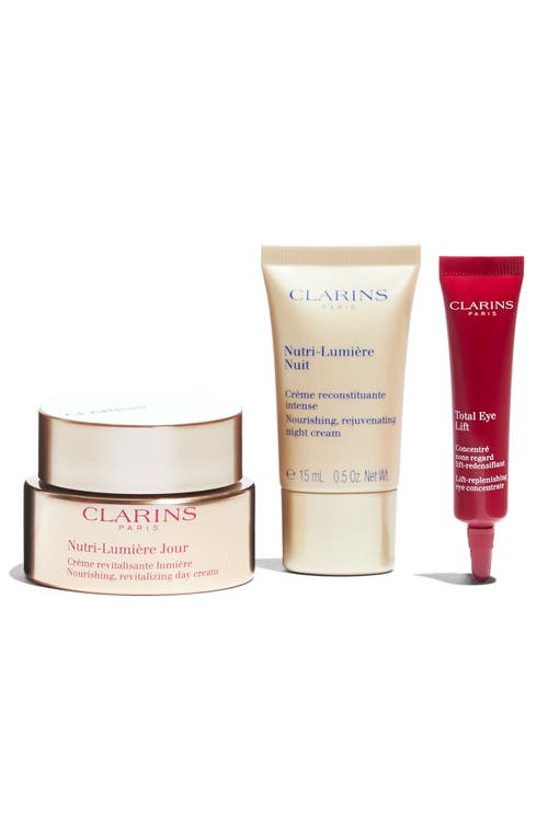 Clarins Nutri Lumiére Starter Set In Multi