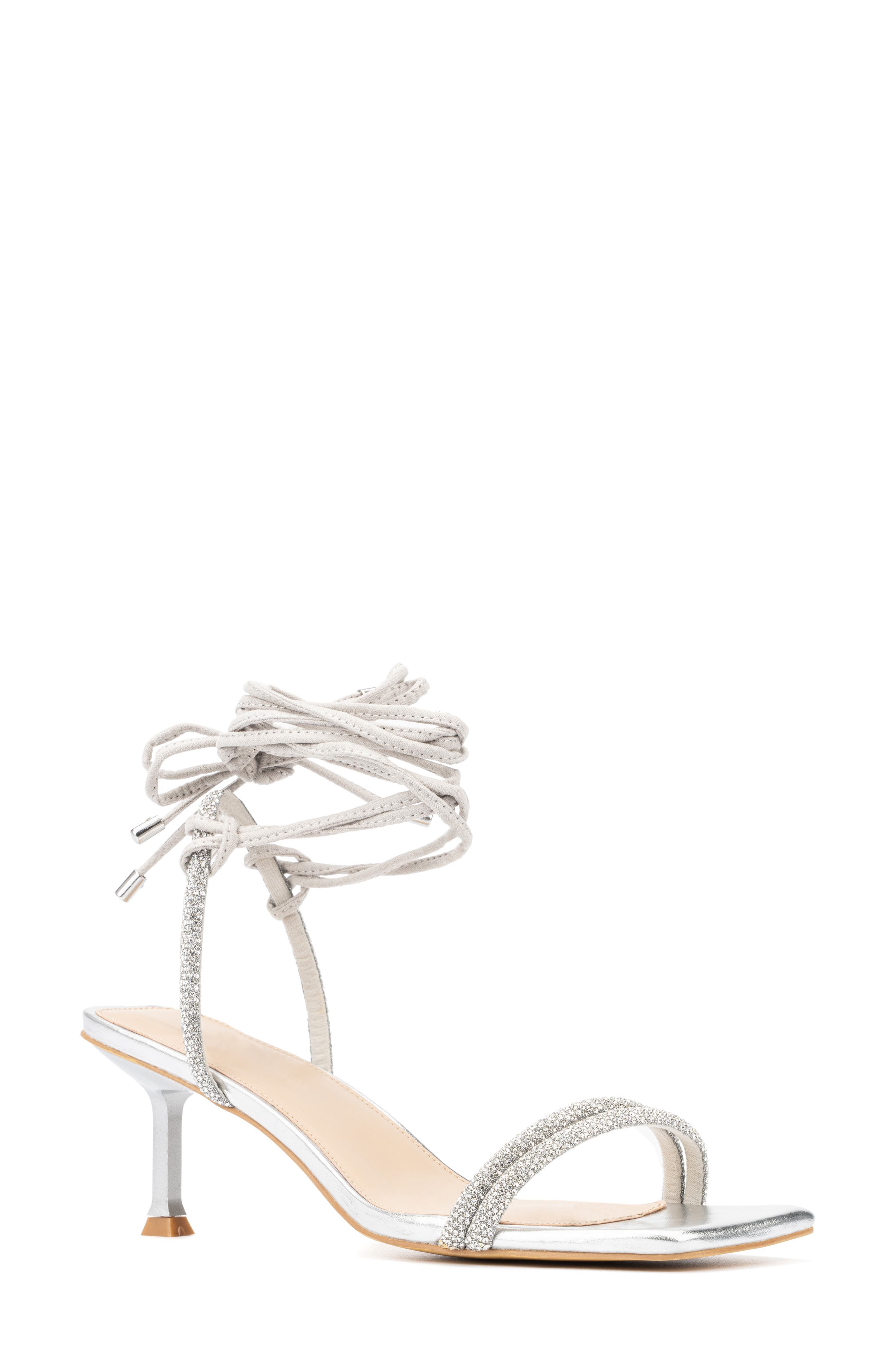 Fashion to Figure Laurie Heeled Sandal - Wide Width, Main, color, 