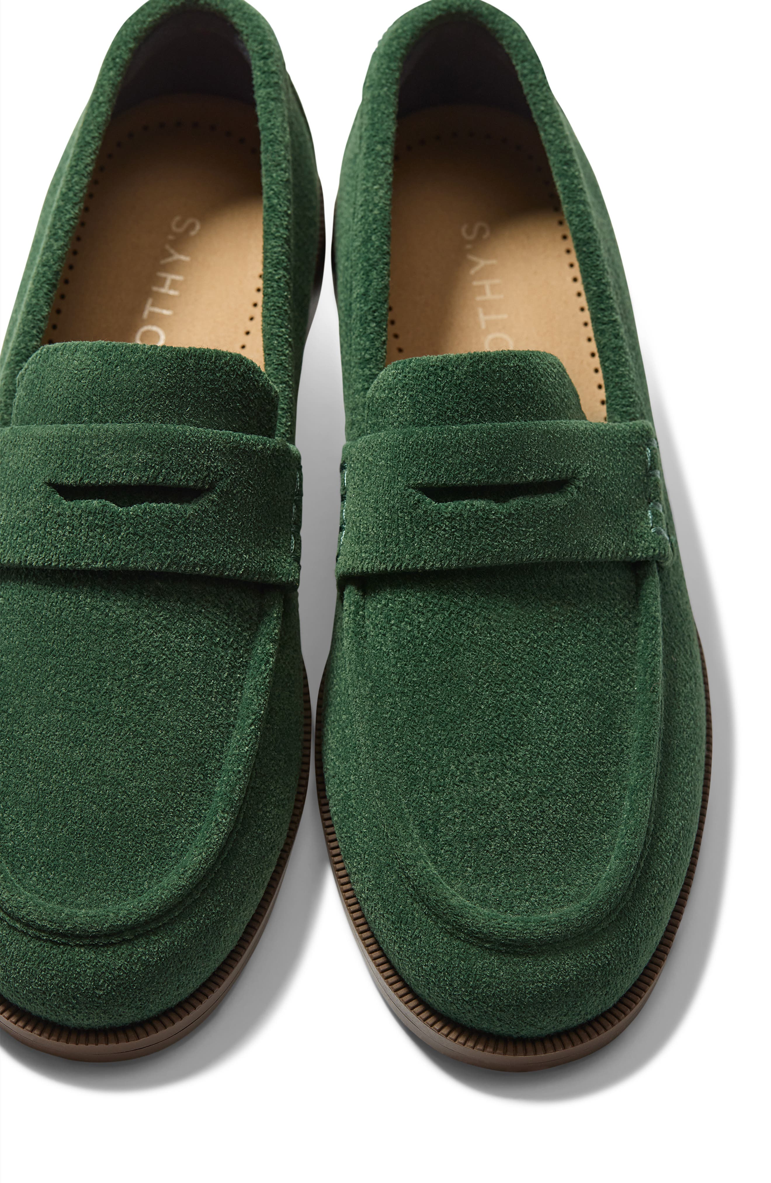 The ReVelvet™ Penny Loafer, Alternate, color, REVELVET WOODLAND