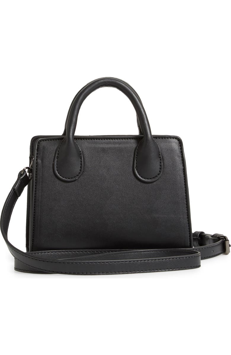 Malibu Skye Faux Leather Structured Mini Crossbody, Alternate, color,