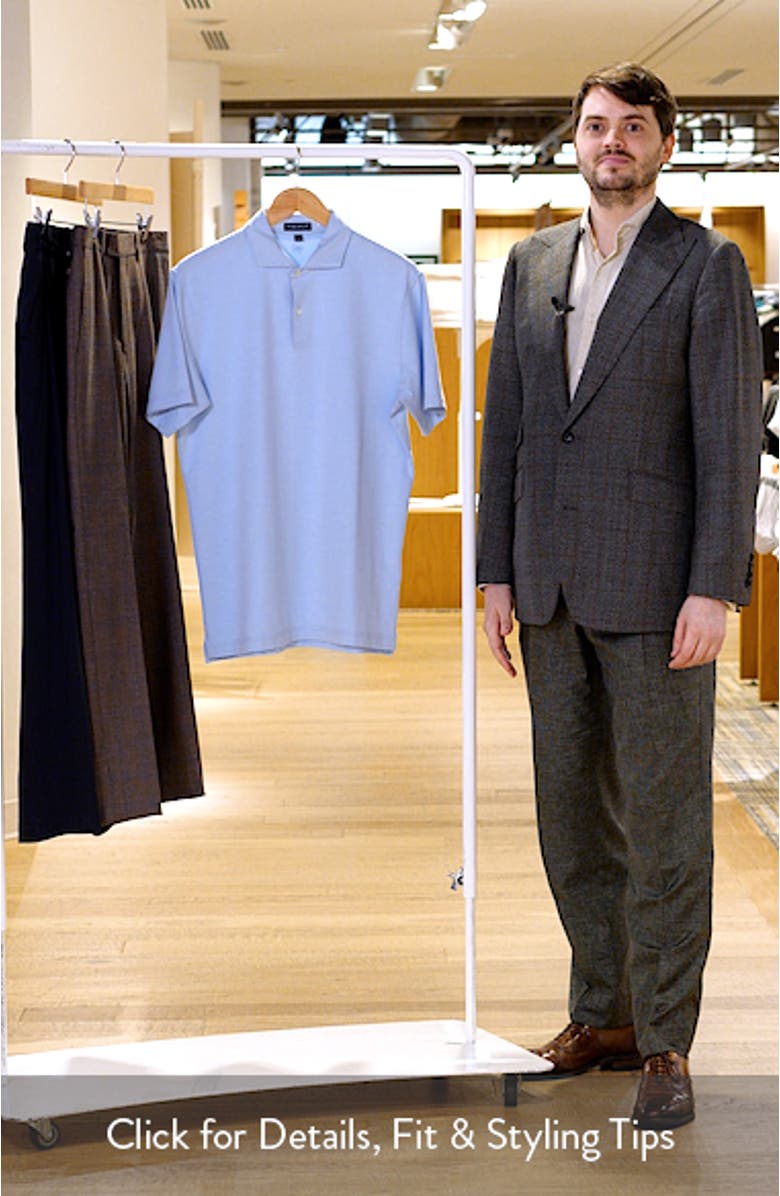 Crown Crafted Albatross Pima Cotton Blend Polo, sales video thumbnail