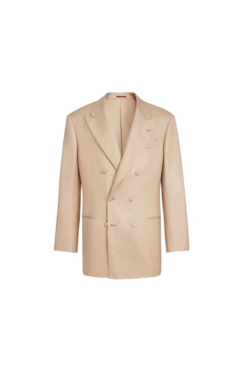 Brunello Cucinelli Tuxedo Jacket, Main, color, Camel