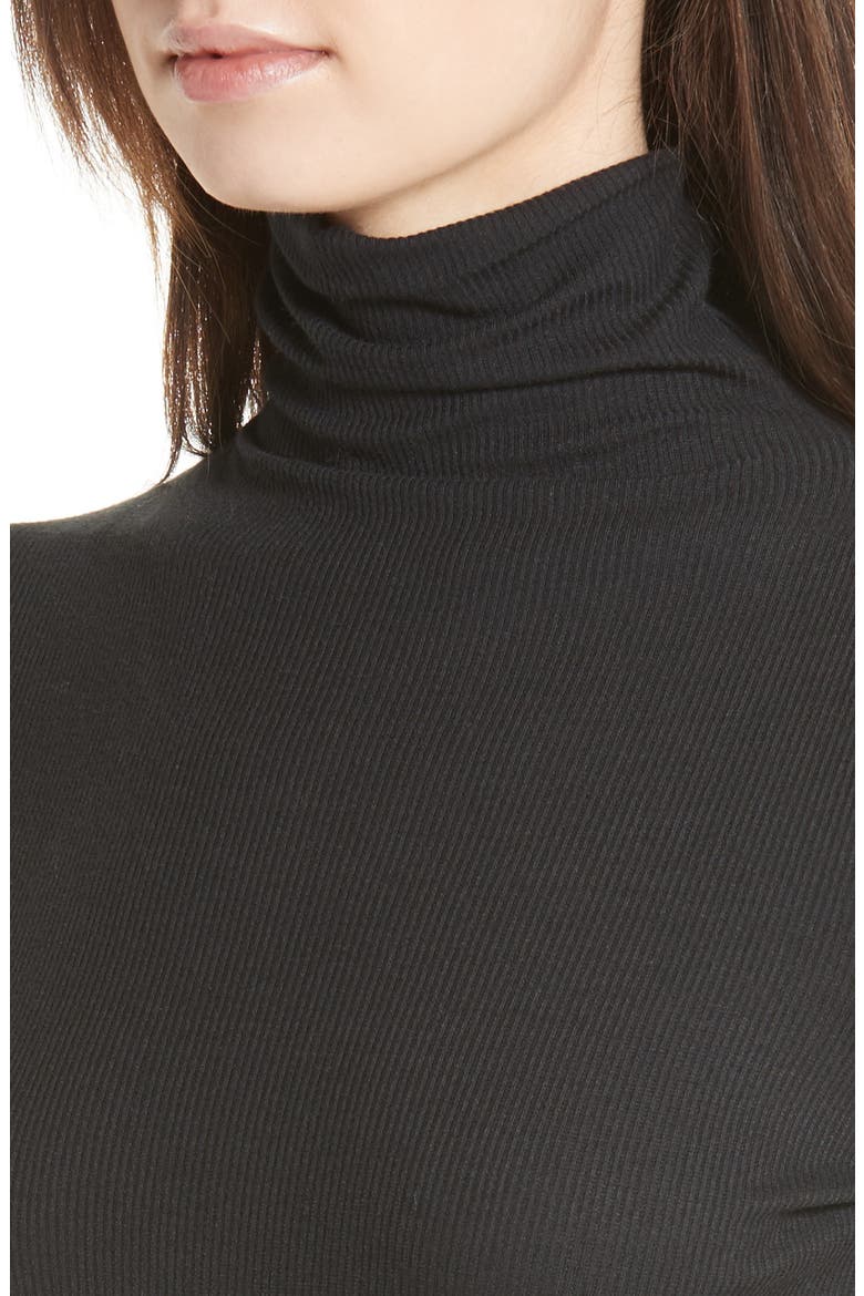 Turtleneck, Alternate, color, BLACK