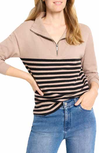 NIC+ZOE Quarter Zip Sweater