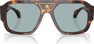 Versace 56mm Square Sunglasses