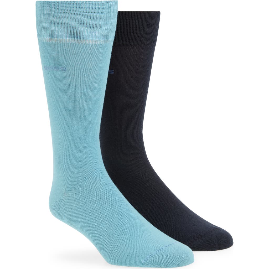 Hugo Boss Boss 2-pack Crew Socks In Multi