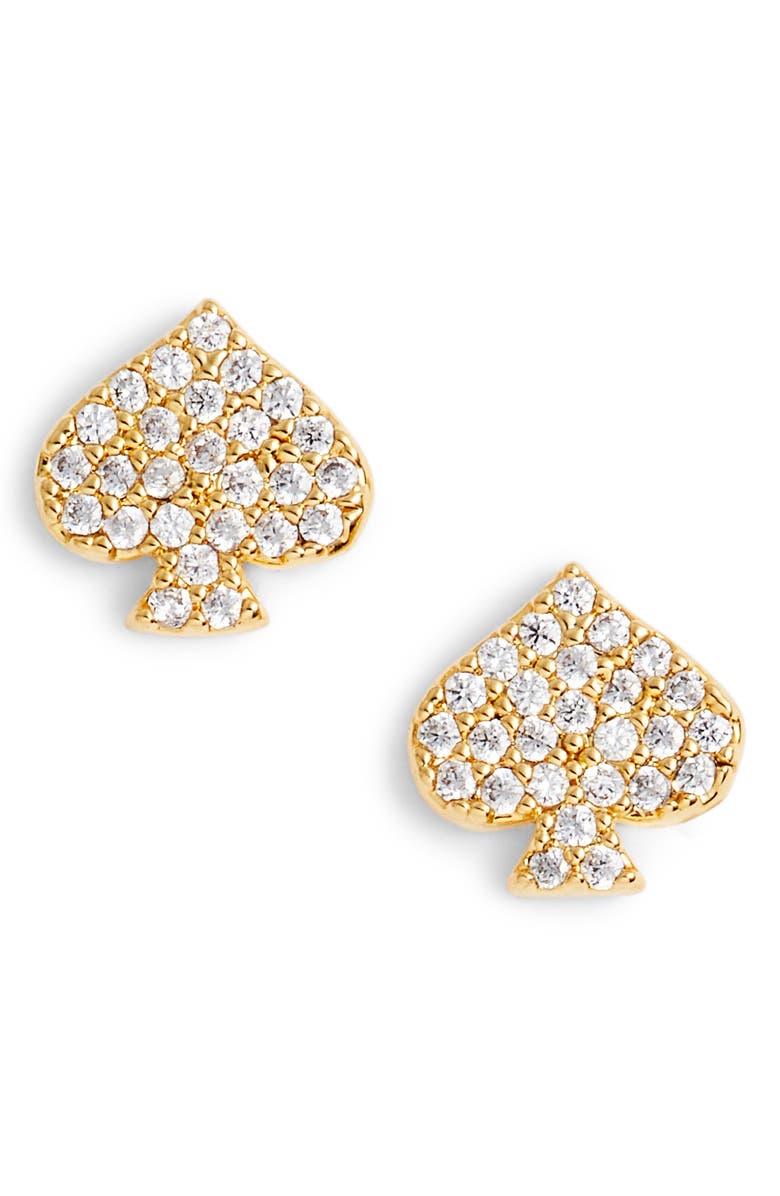 Kate Spade New York things we love spade stud earrings, Main, color,