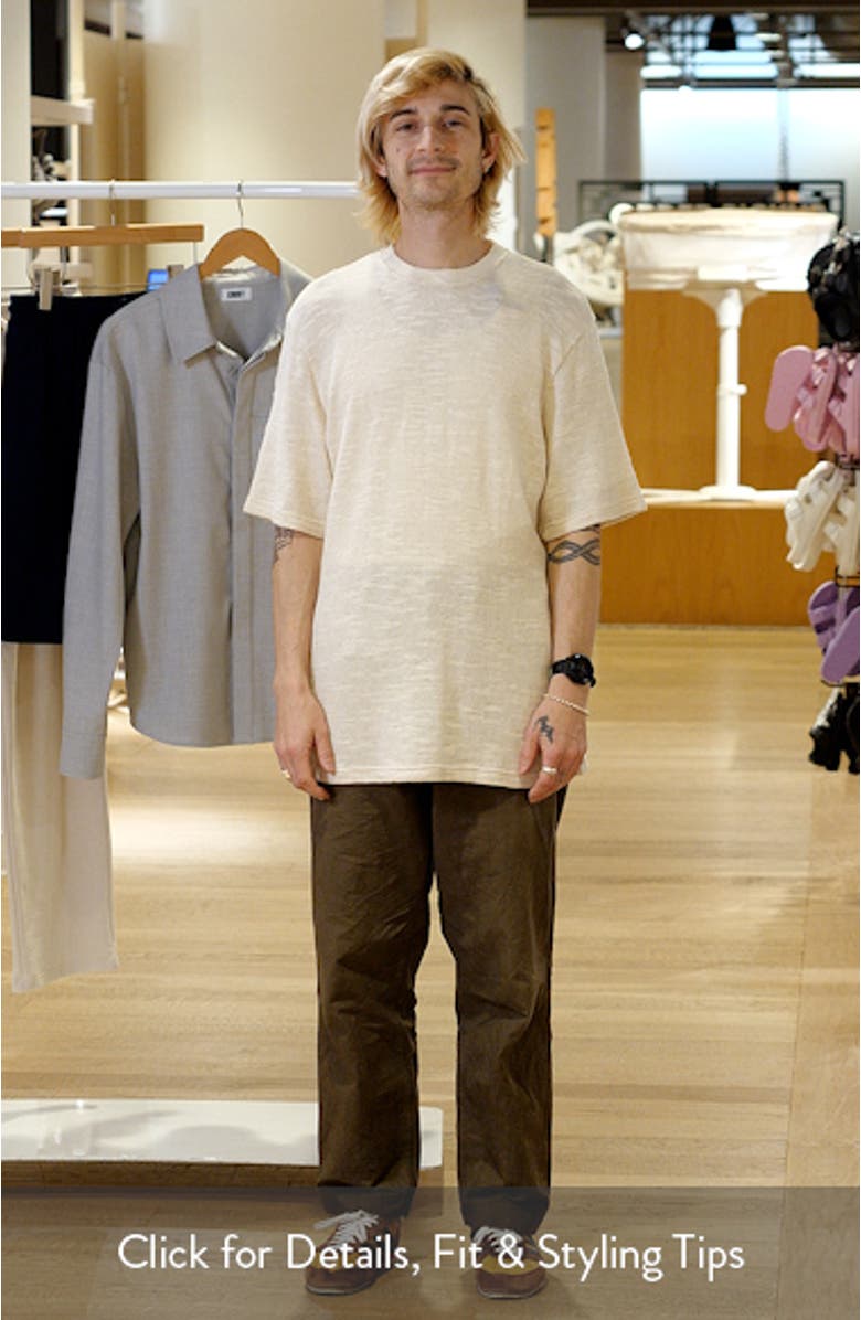 Heathered Oversize T-Shirt, sales video thumbnail