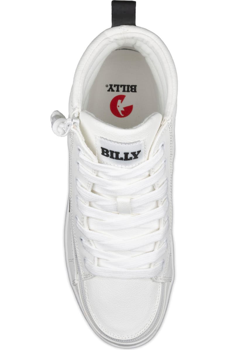 BILLY Footwear Classic High Top Sneaker, Alternate, color, White/Black