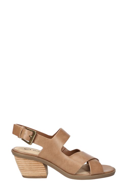 Bella Vita Cameron Slingback Sandal In Beige
