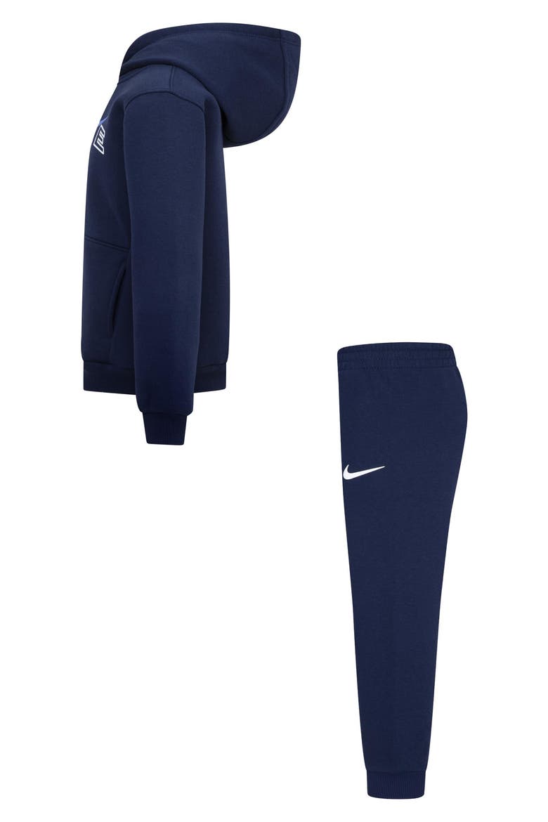 Kids' Fleece Pullover & Joggers Set, Alternate, color, U90MIDNIGH