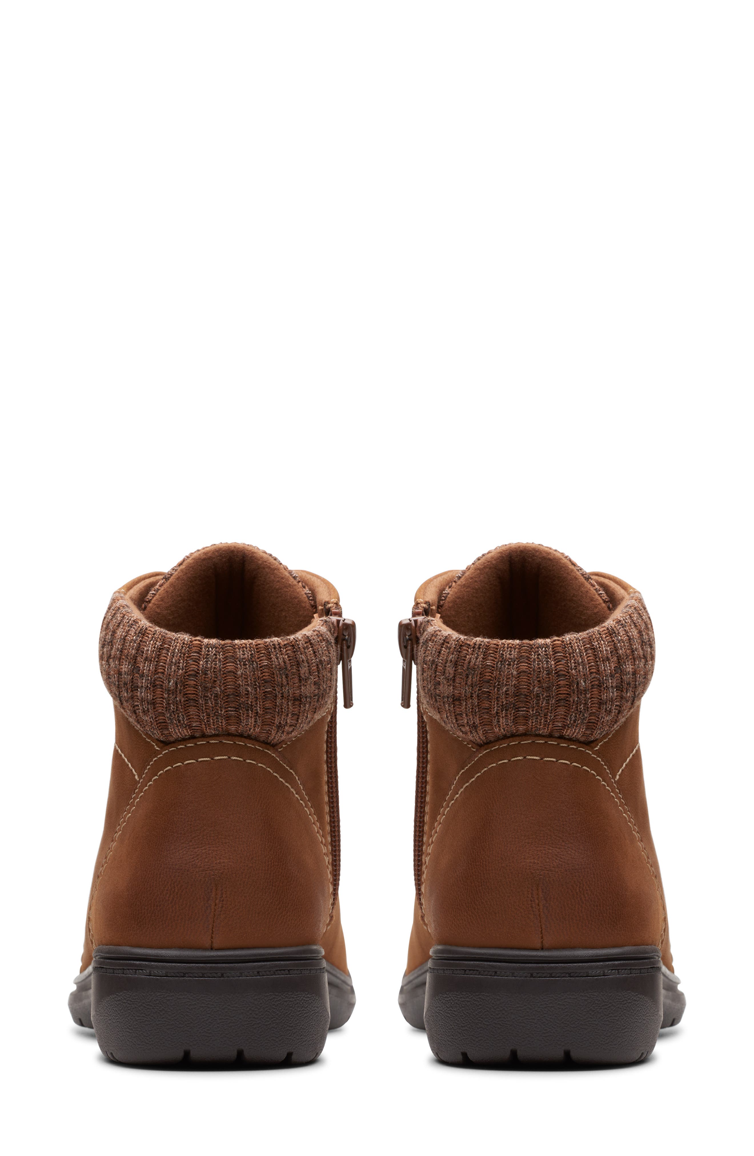 Carleigh Jade Bootie, Alternate, color, DARK TAN NUBUCK