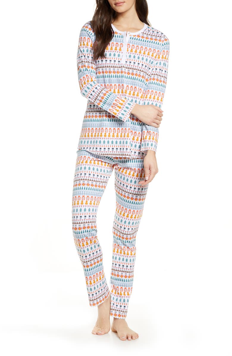 Roller Rabbit Bands Weave Pajamas | Nordstromrack