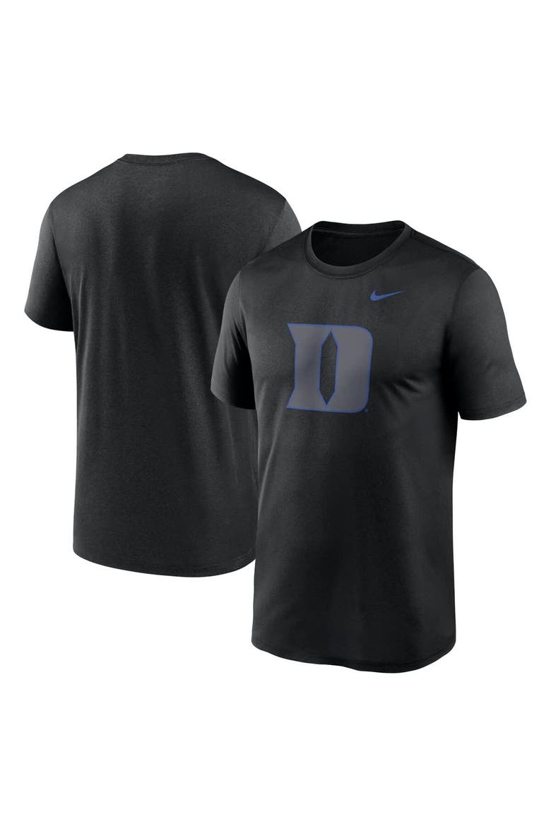 Men's Nike Black Duke Blue Devils Color Pop Logo Legend T-Shirt, Main, color, Black