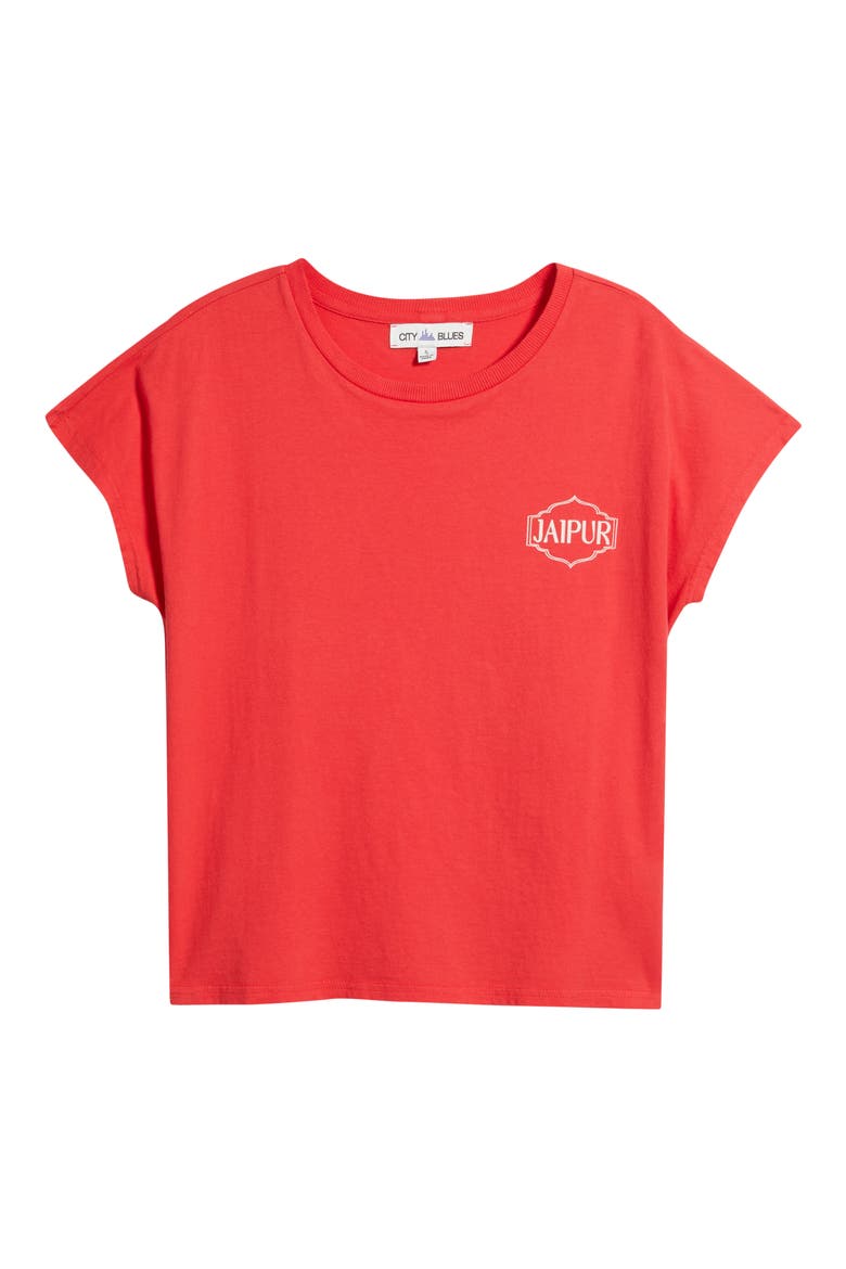 Graphic T-Shirt, Alternate, color, RED
