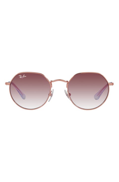 Kids' Jack 47mm Gradient Irregular Sunglasses