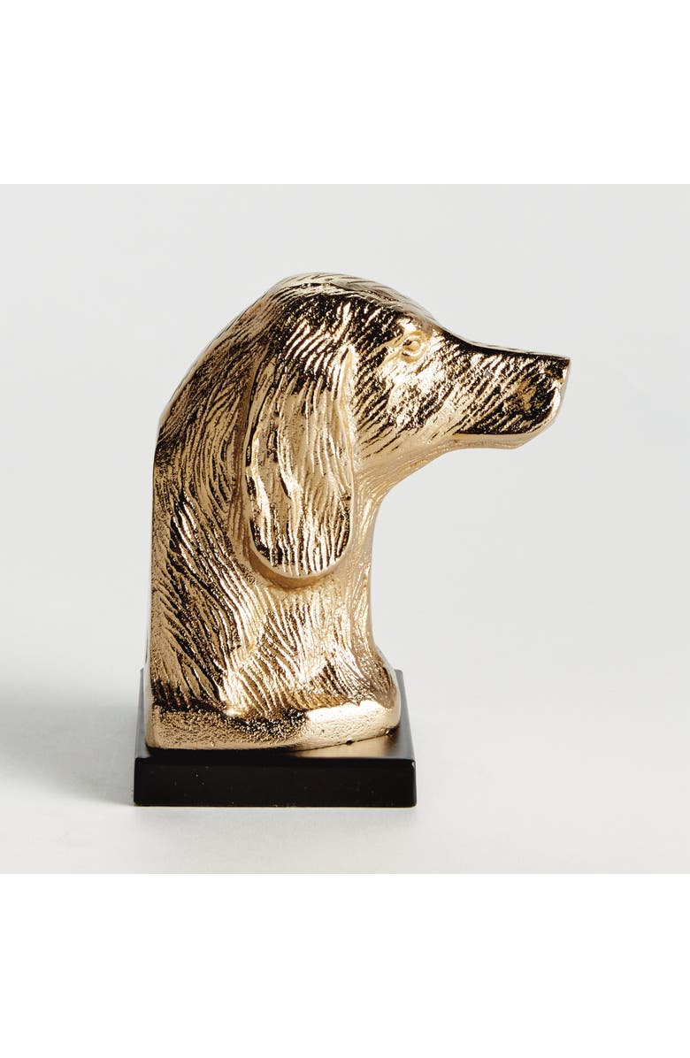 Napa Home & Garden Distinguished Dog Bust Sculpture - Handcrafted, Alternate, color, 