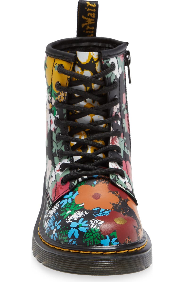 Dr. Martens 1460 Floral Combat Boot, Alternate, color,