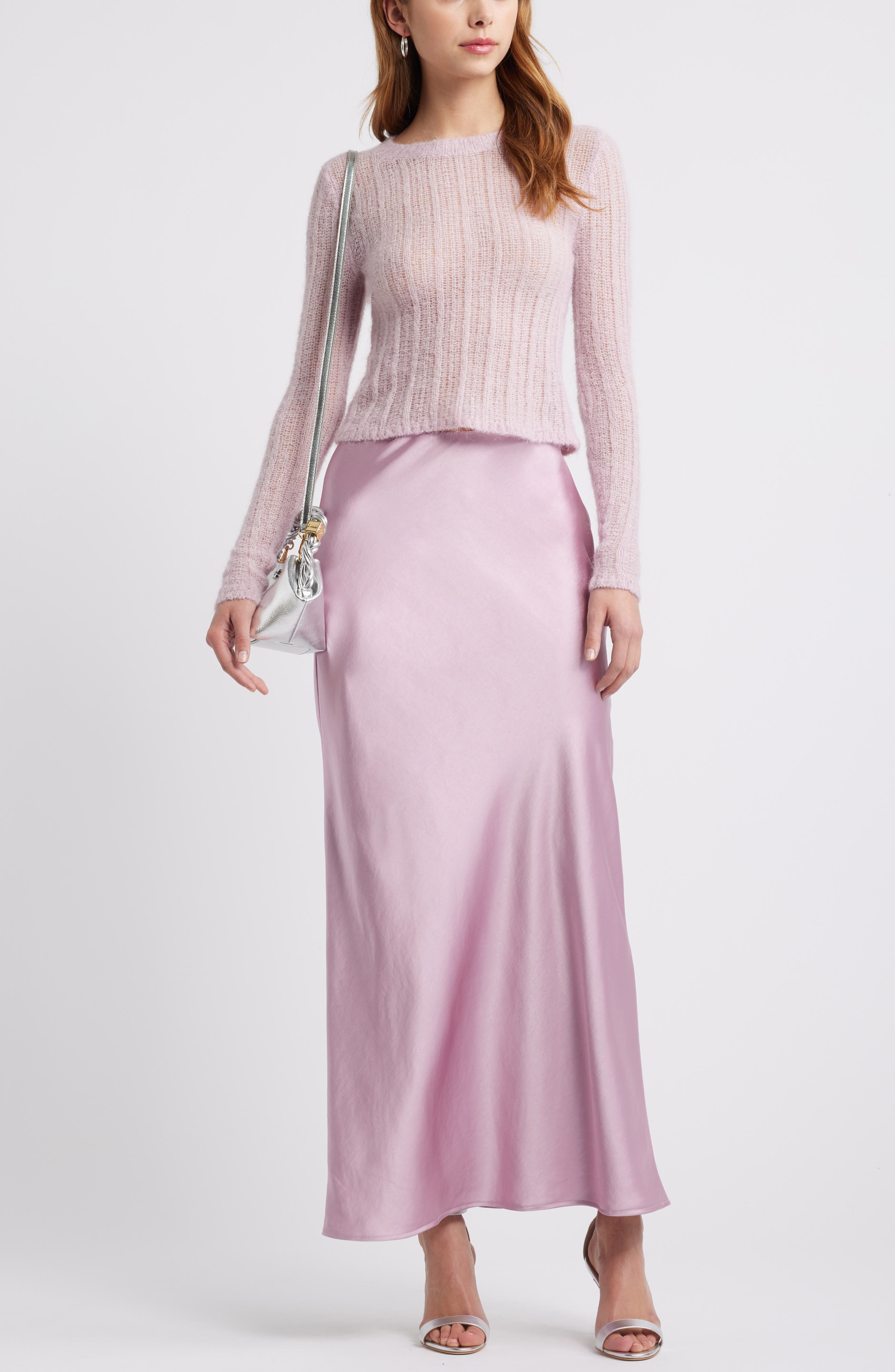 Bias Cut Maxi Skirt - image 2