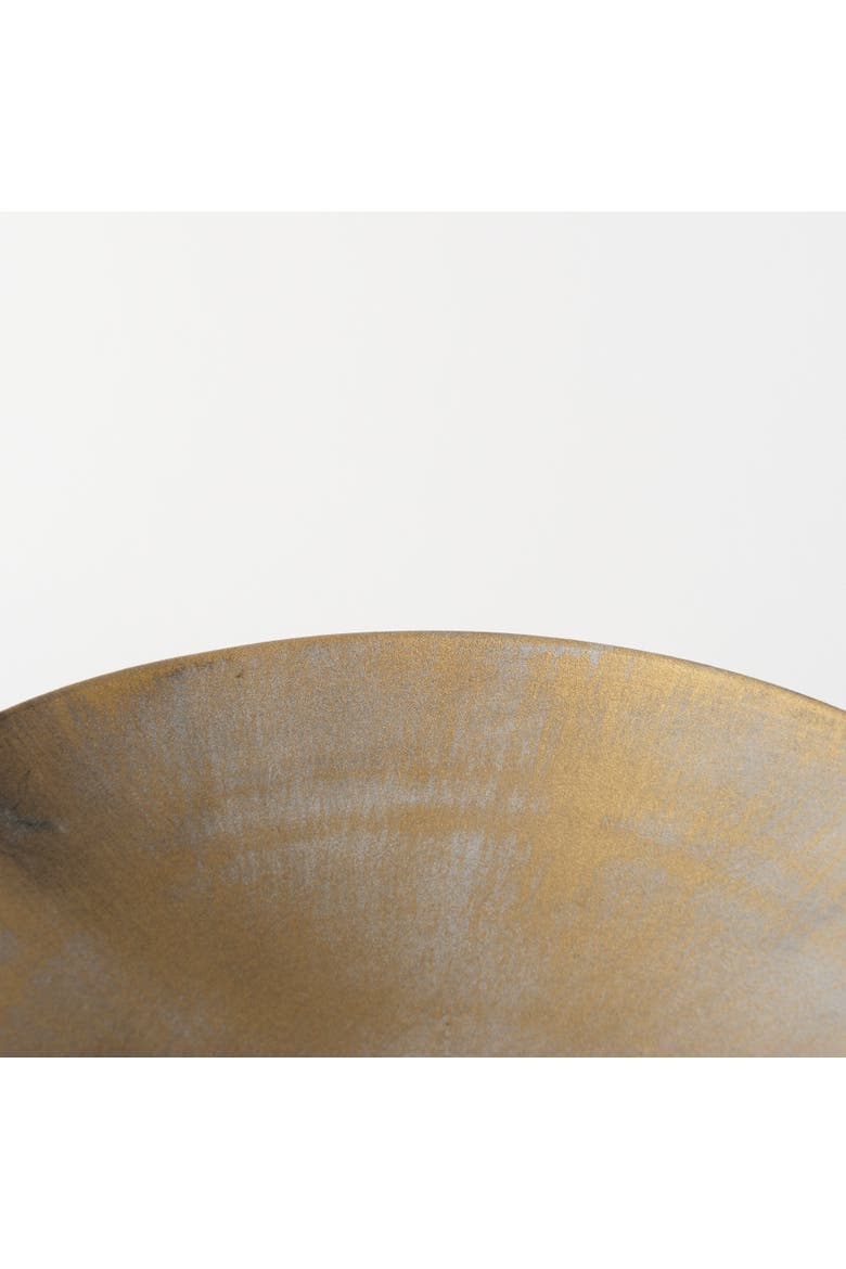 Chadwick  Metal Webbed Feet Bowl, Alternate, color, Metallic Gold