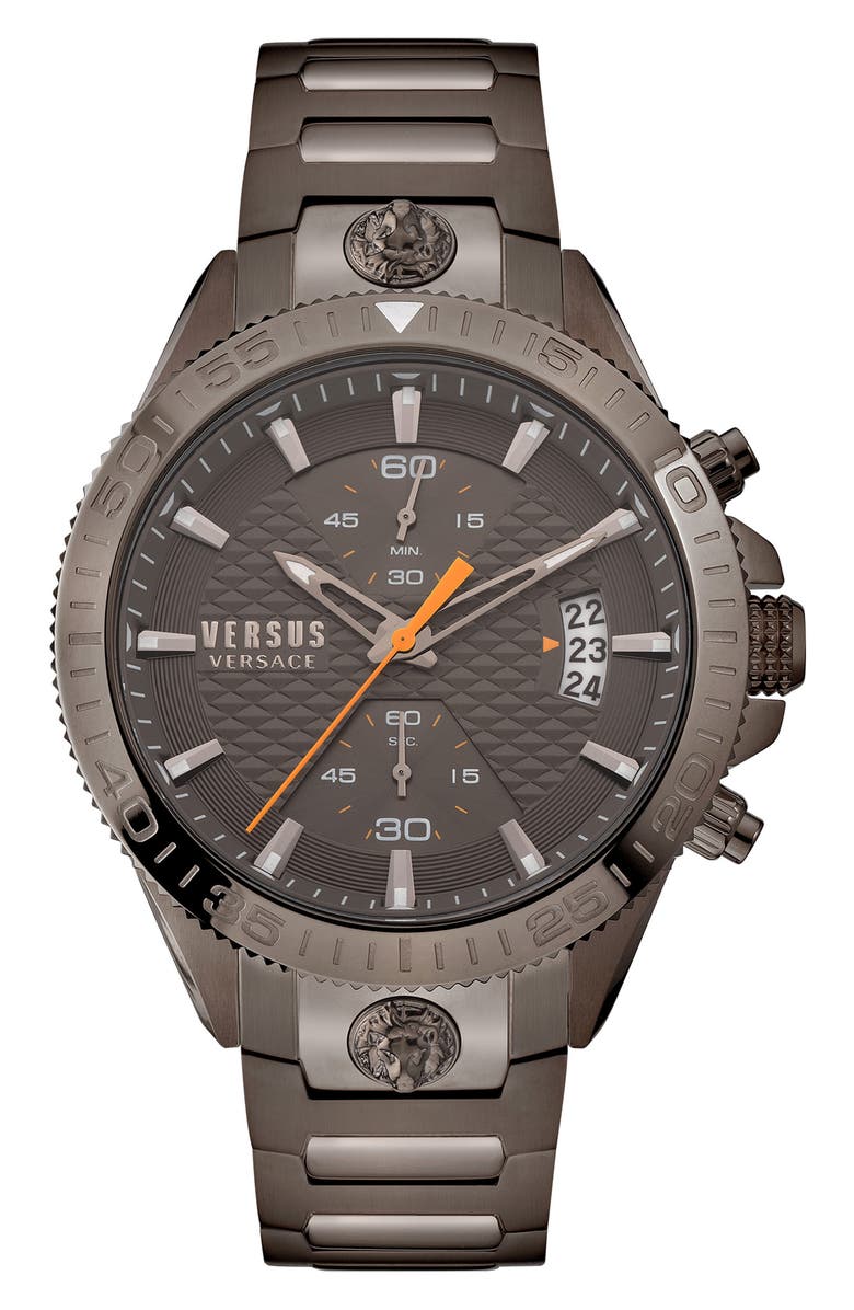 VERSUS Versace Griffith Chronograph Bracelet Watch, 46mm, Main, color, 