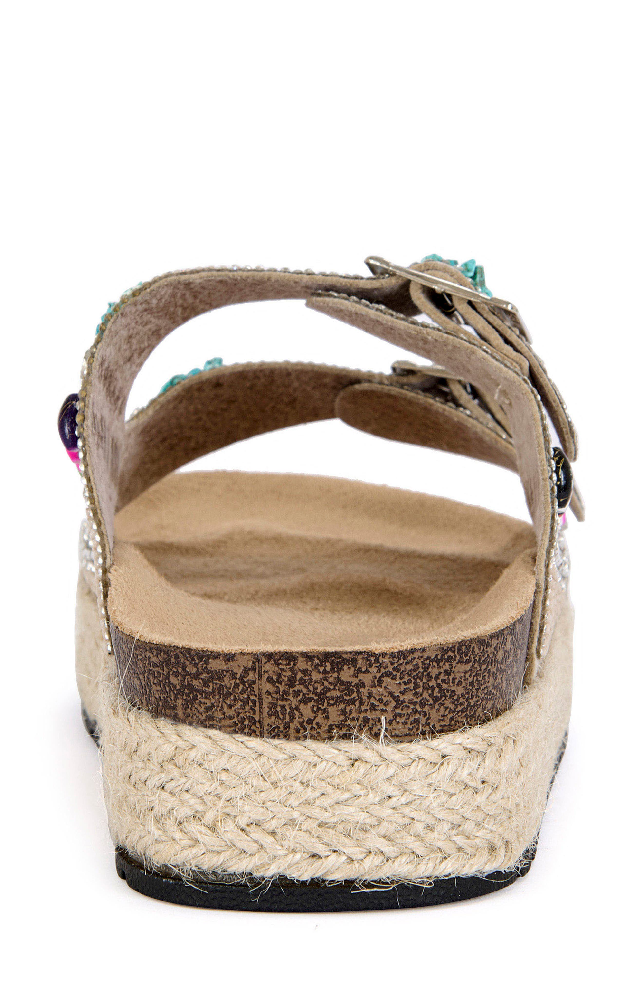 AZALEA WANG Kaylum Two-Strap Platform Sandal, Alternate, color, 