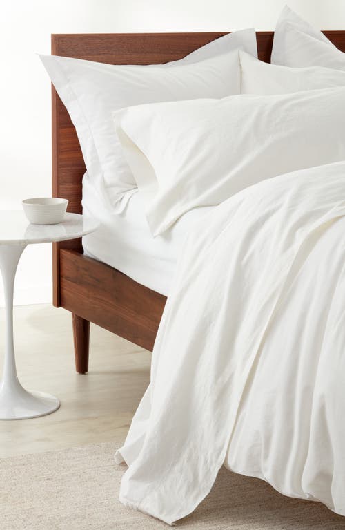 Nordstrom Cotton & Linen Pillowcases In White