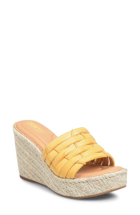 Aneesa Espadrille Wedge Slide Sandal (Women)