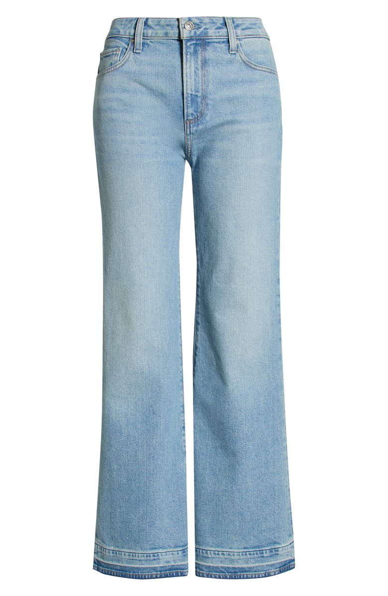 PAIGE Sofia Undone Wide Leg Jeans, Alternate, color, Touring