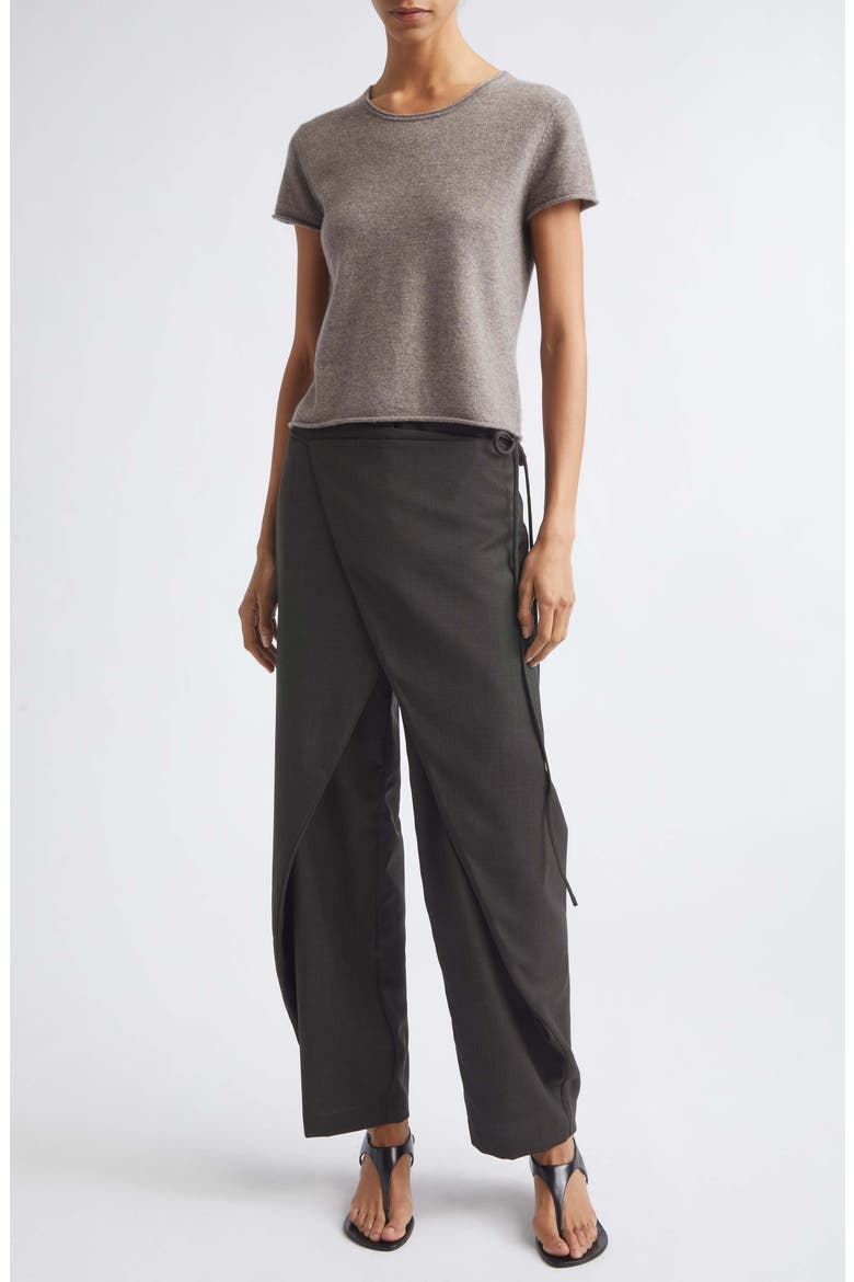Merino Wool & Cashmere Baby Tee, Alternate, color, VAPOR