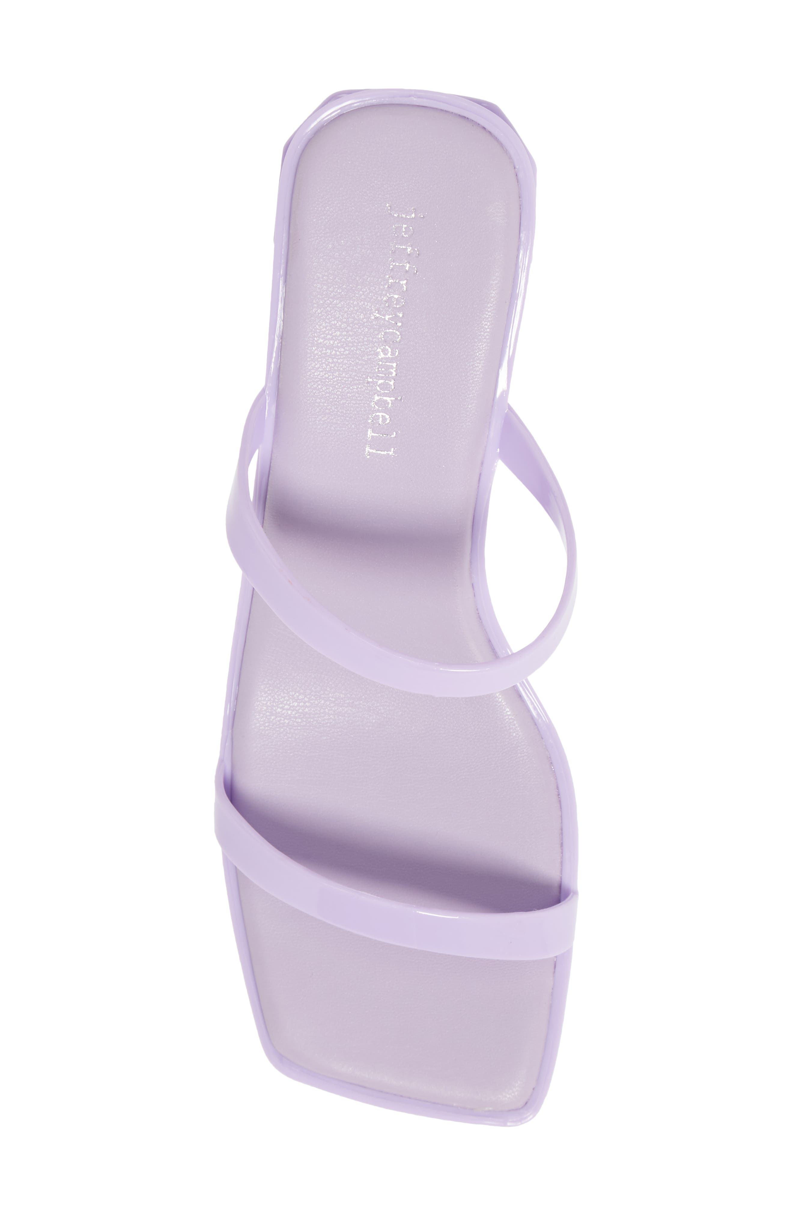 Jamm-3 Jelly Slide Sandal, Alternate, color, LILAC SHINY