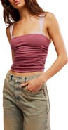 Free People Two-Tone Crop Tank Top