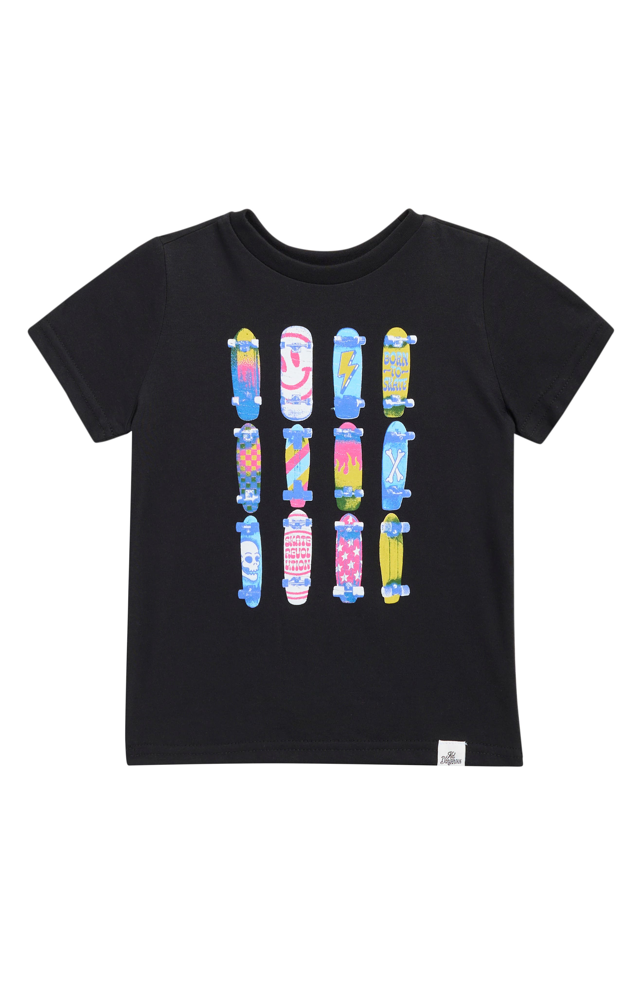 Kids' Skateboards Graphic T-Shirt