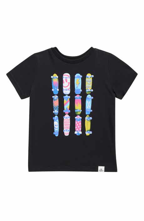 Kids' Skateboards Graphic T-Shirt