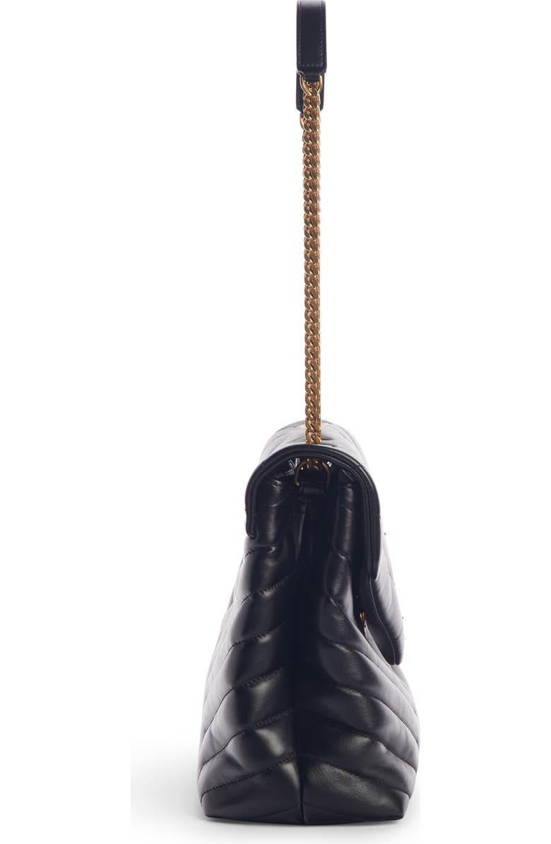 Saint Laurent Medium Loulou Matelassé Leather Shoulder Bag, Alternate, color,