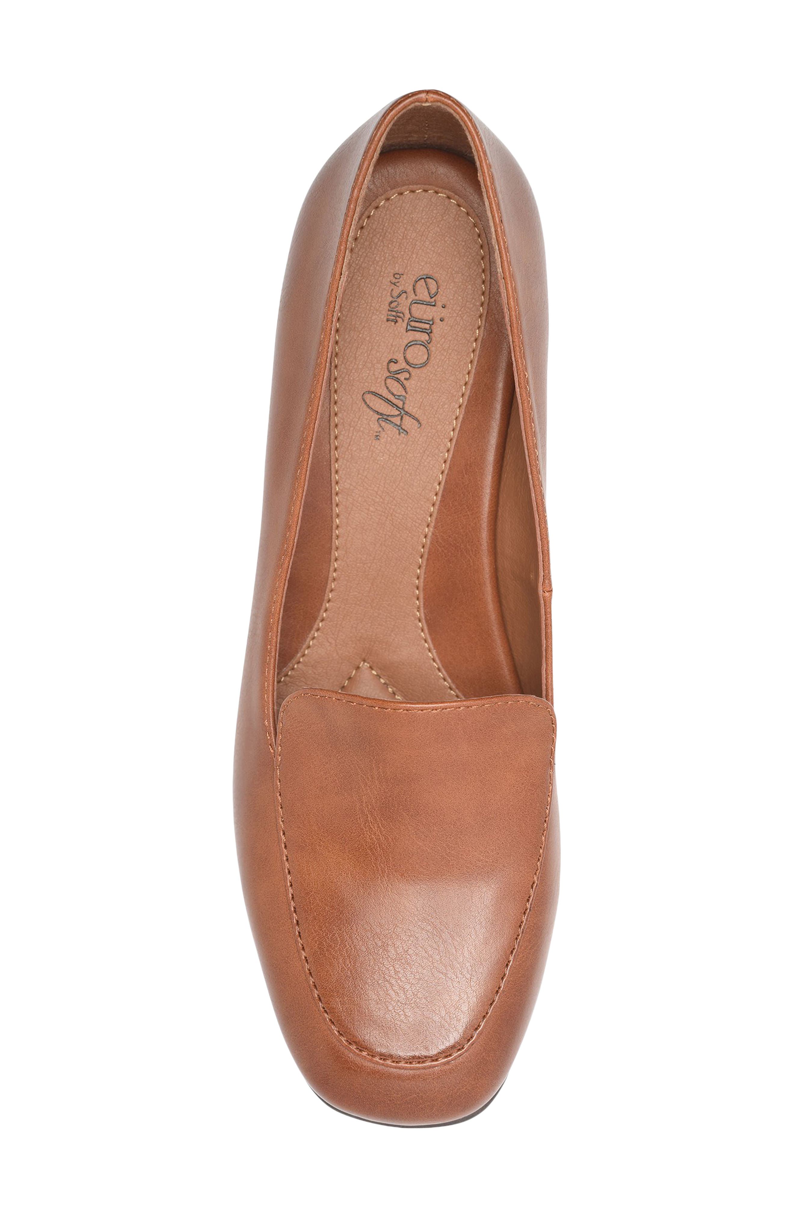 Paislee Faux Leather Pump, Alternate, color, LUGGAGE