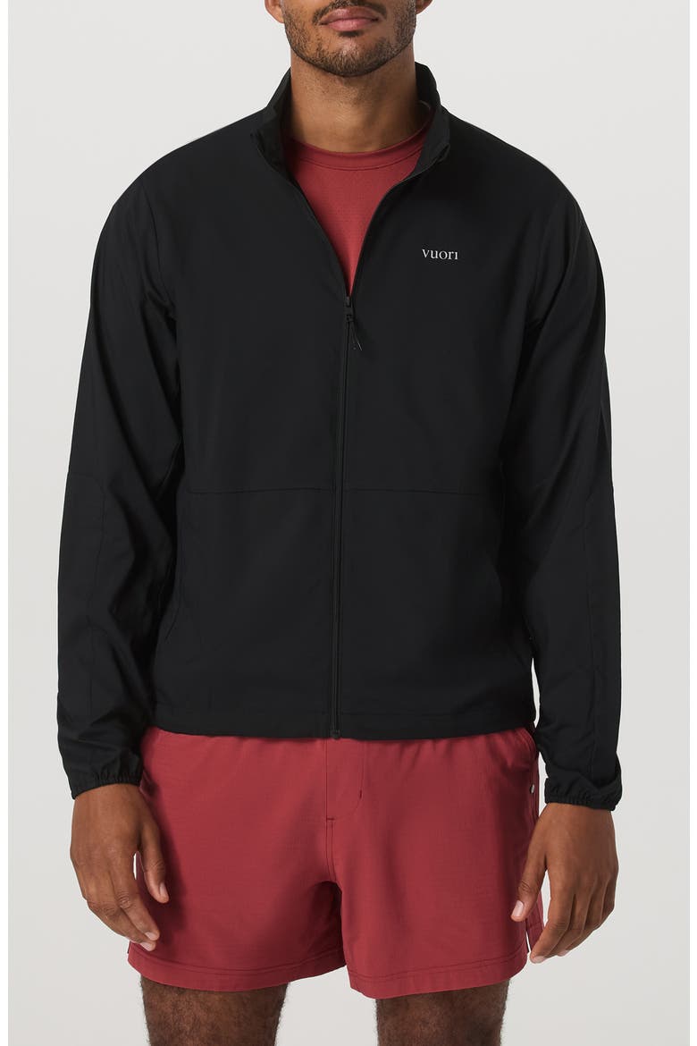 Terrain Water Resistant Jacket, Alternate, color, BLACK