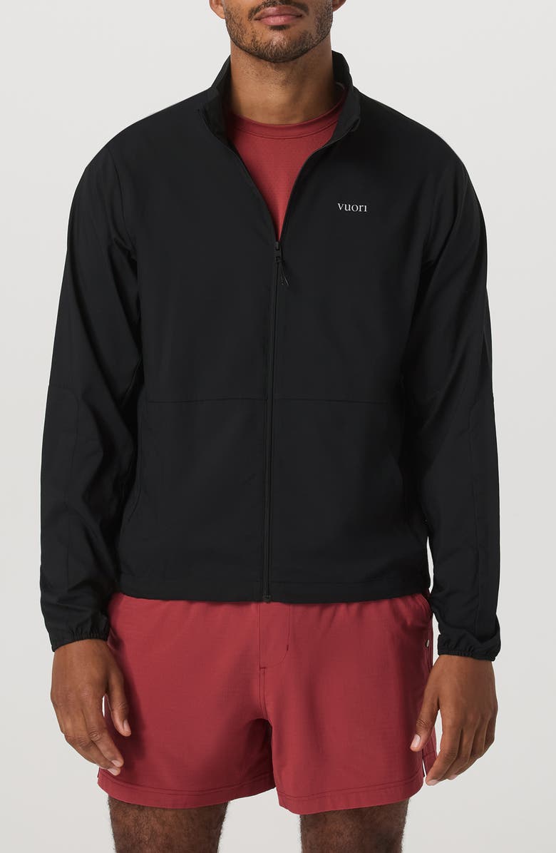 Vuori Terrain Water Resistant Jacket, Alternate, color, Black