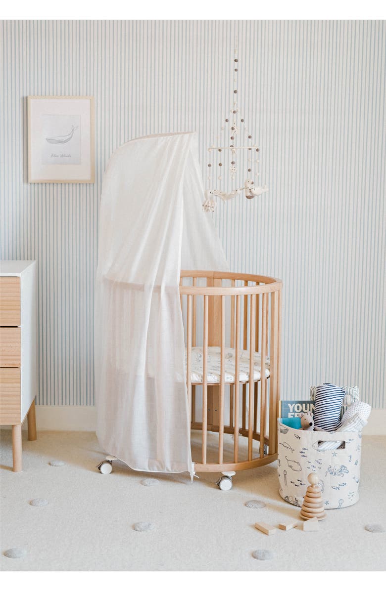 Stokke Sleepi<sup>™</sup> Pehr V3 Organic Cotton Canopy, Alternate, color, Grey