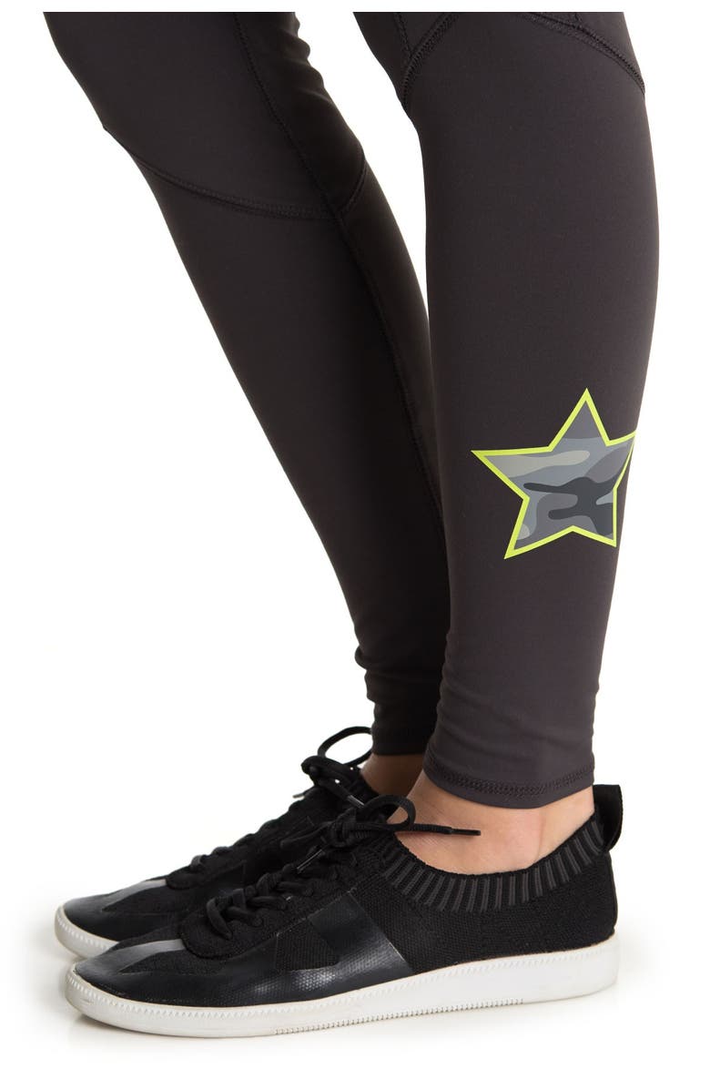 PJ Salvage Neon Pop Star Leggings, Alternate, color, 